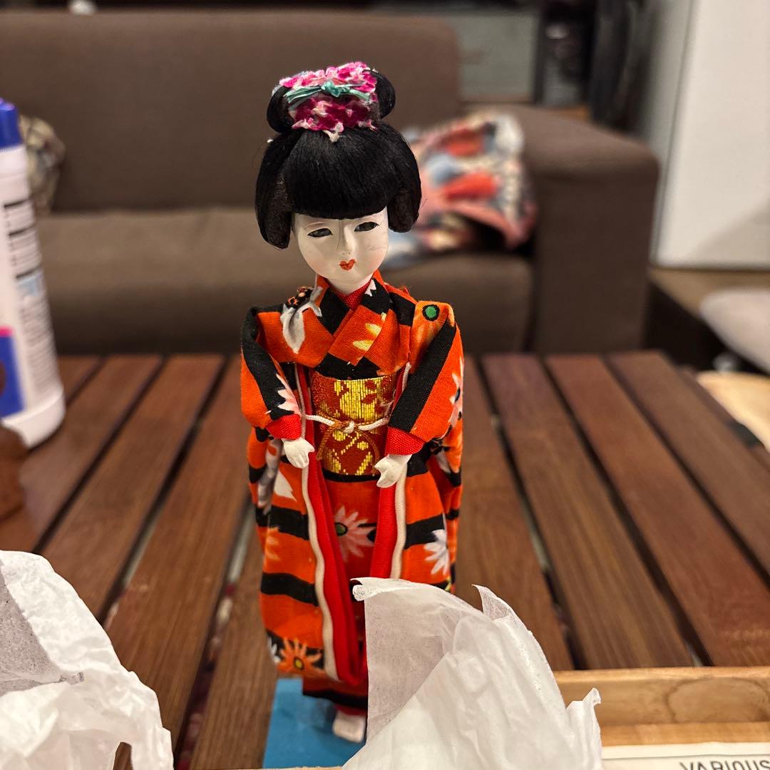 豆市松　髷替え人形