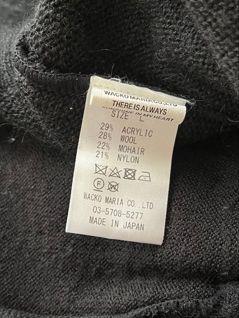 WACKO MARIA MOHAIR CARDIGAN 25SS 野村訓市