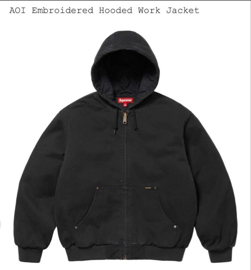 (*)様 Supreme AOI Embroidered Hooded Jack