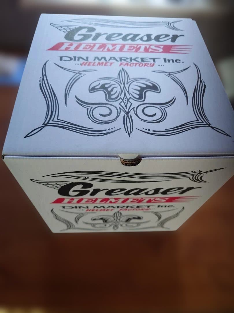 GREASER グリーサースタイル ジェットヘルメット バイク ヘルメット