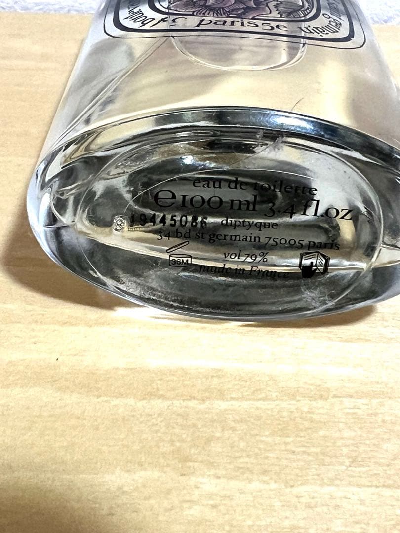美品Diptyque ディプティック オー ローズ オードトワレ 100ml
