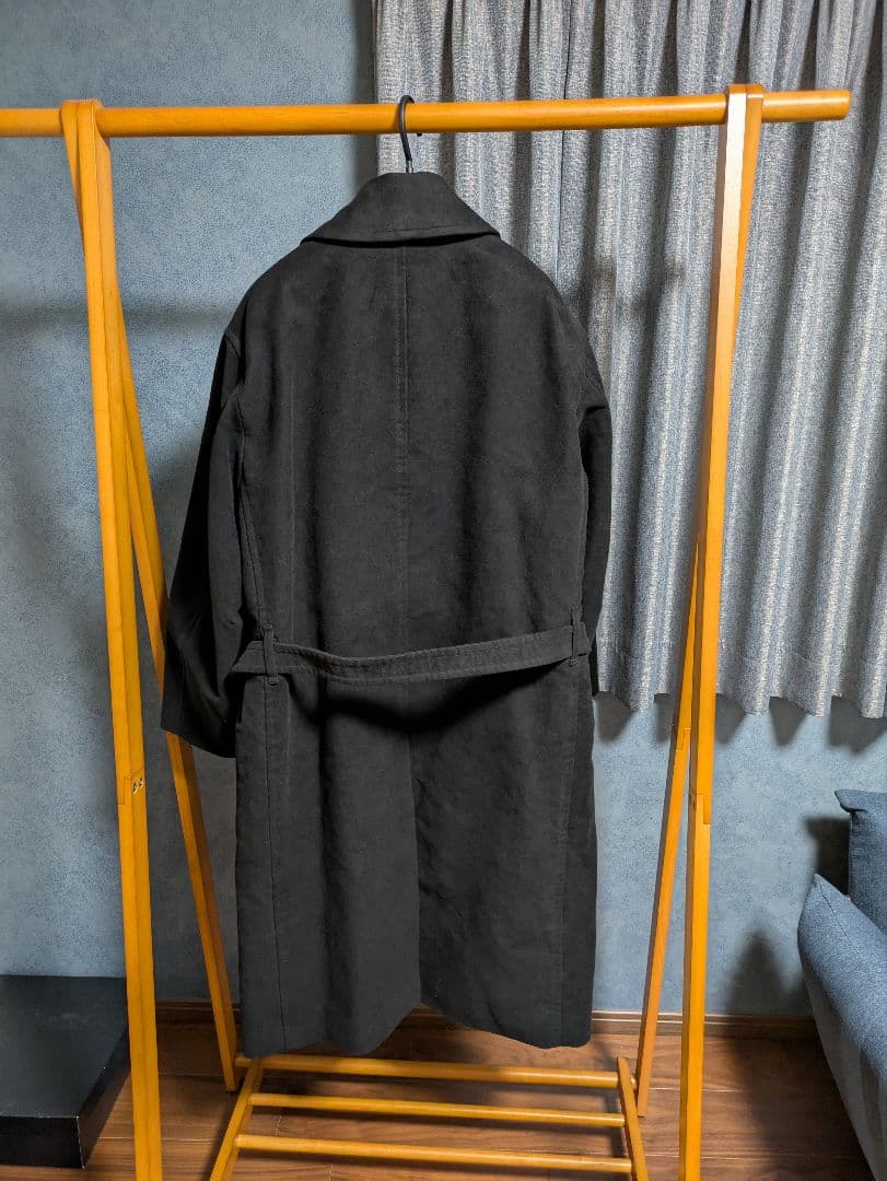 COMOLI 25awモールスキンミリタリーコートsize2新品