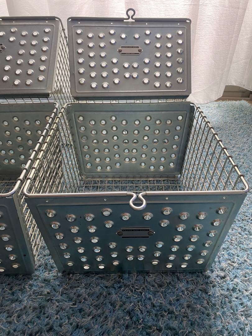 【お値下げ】KASPER BASKET ヴィンテージ ワイヤーボックス