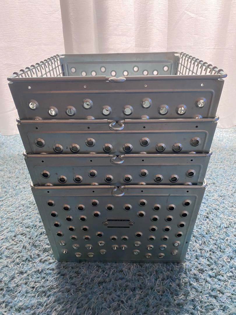 【お値下げ】KASPER BASKET ヴィンテージ ワイヤーボックス