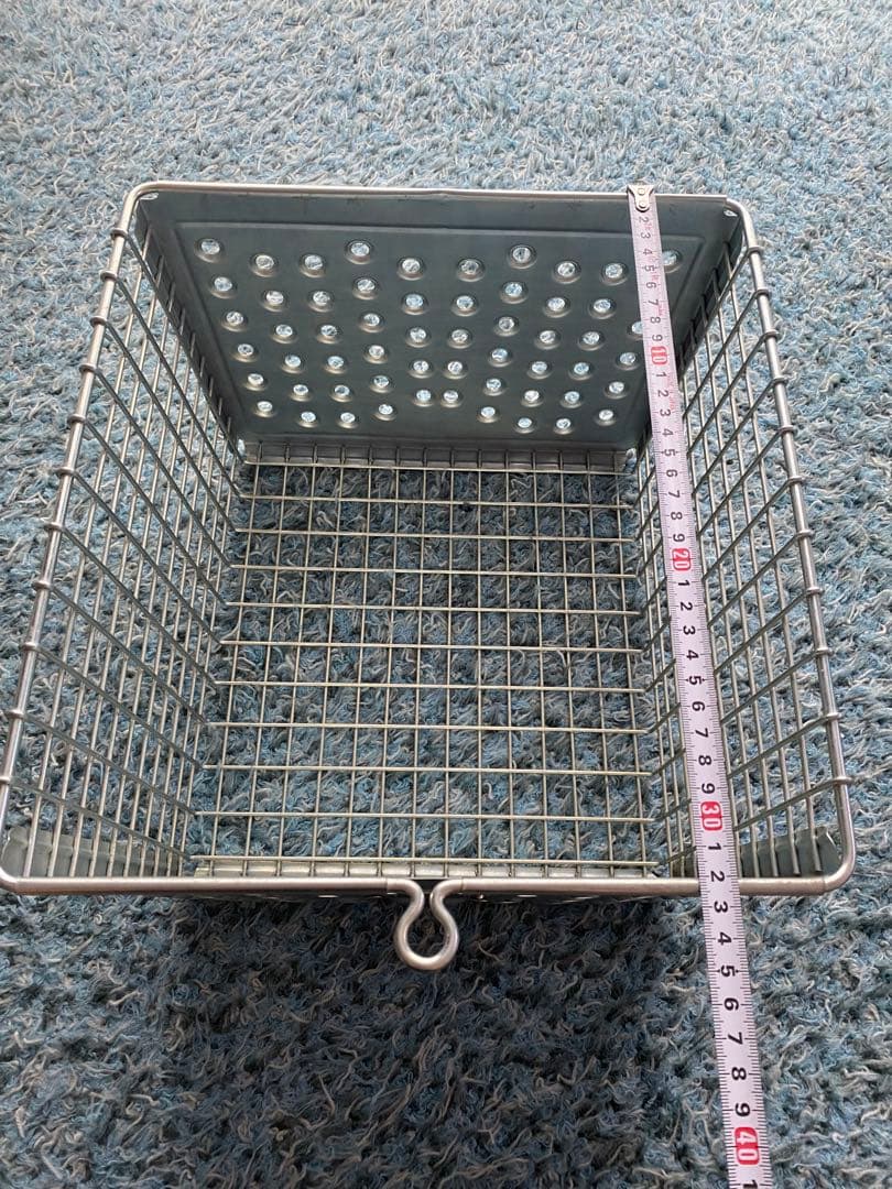 【お値下げ】KASPER BASKET ヴィンテージ ワイヤーボックス