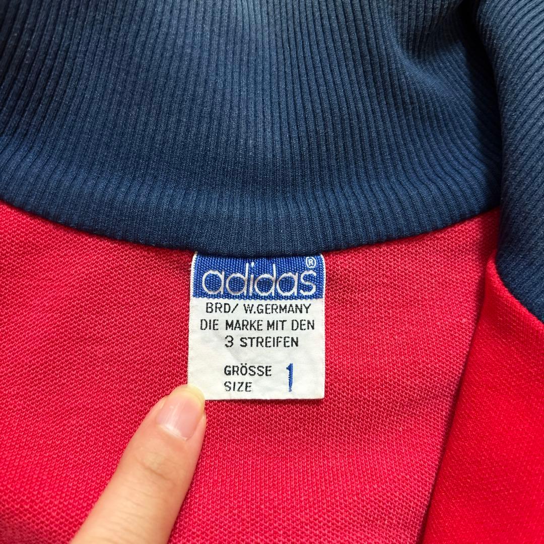 adidasトラックジャケット70s西ドイツ製 size1