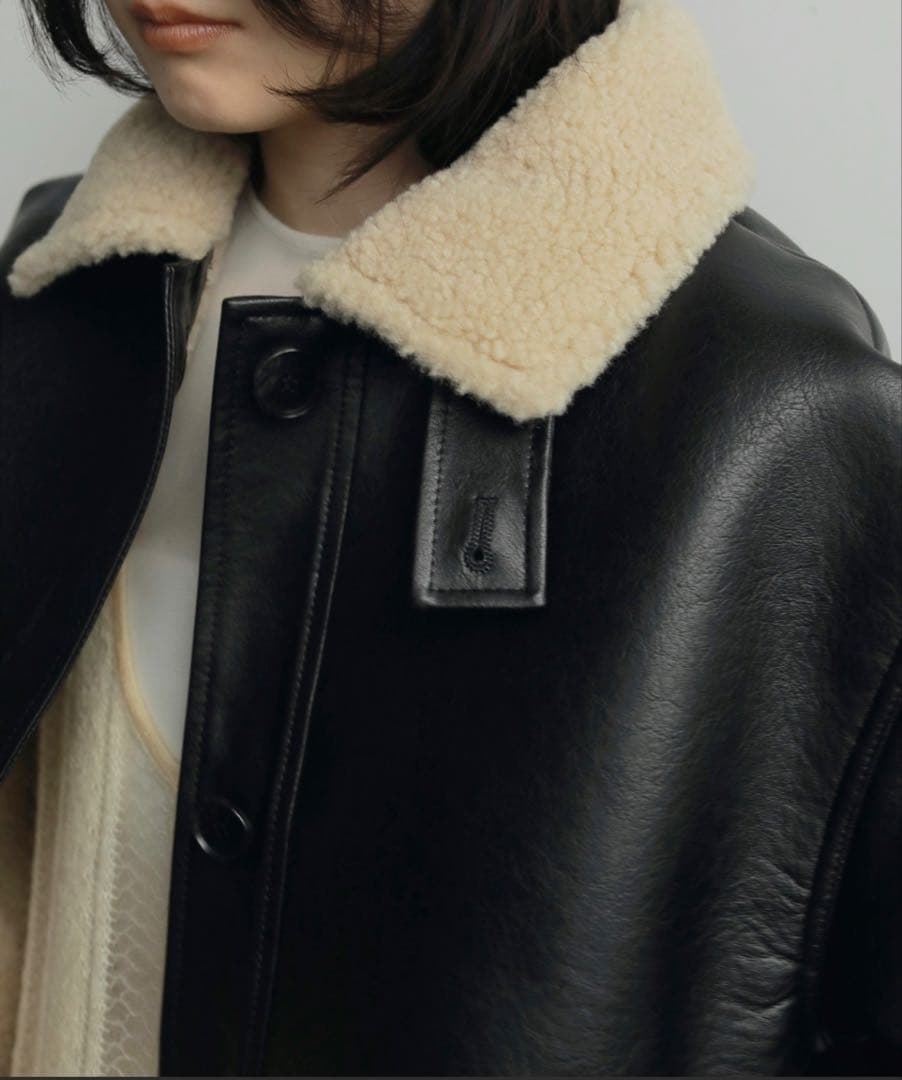 anuke/アンヌーク　Boa Flight Jacket 36