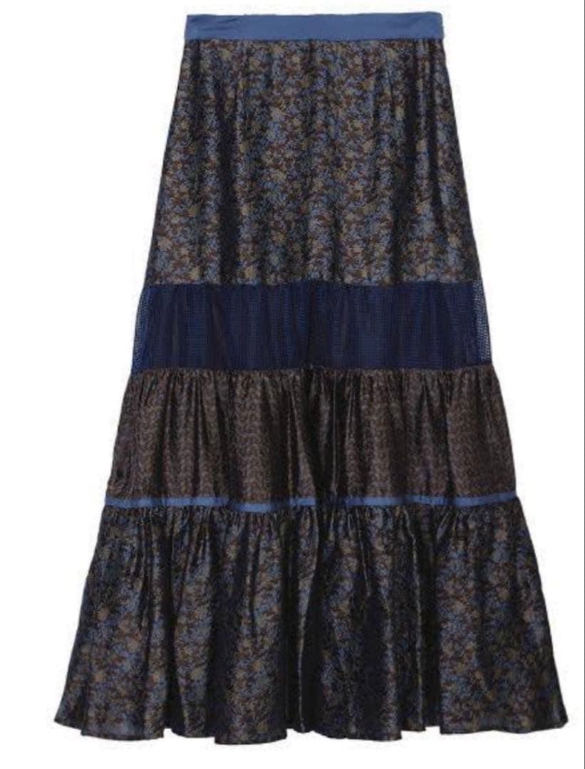 スカート POSIE NOSTALGIC TIERED SKIRT