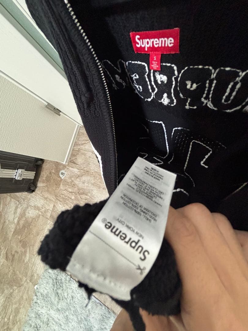 トップス Supreme Sport Zip Up Hooded SweaterBlack