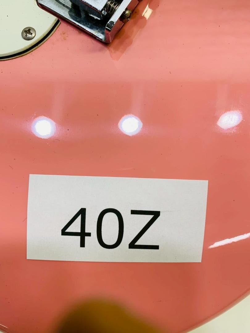40Z Photo Genic ピンク ストラトキャスタータイプ エレキギター