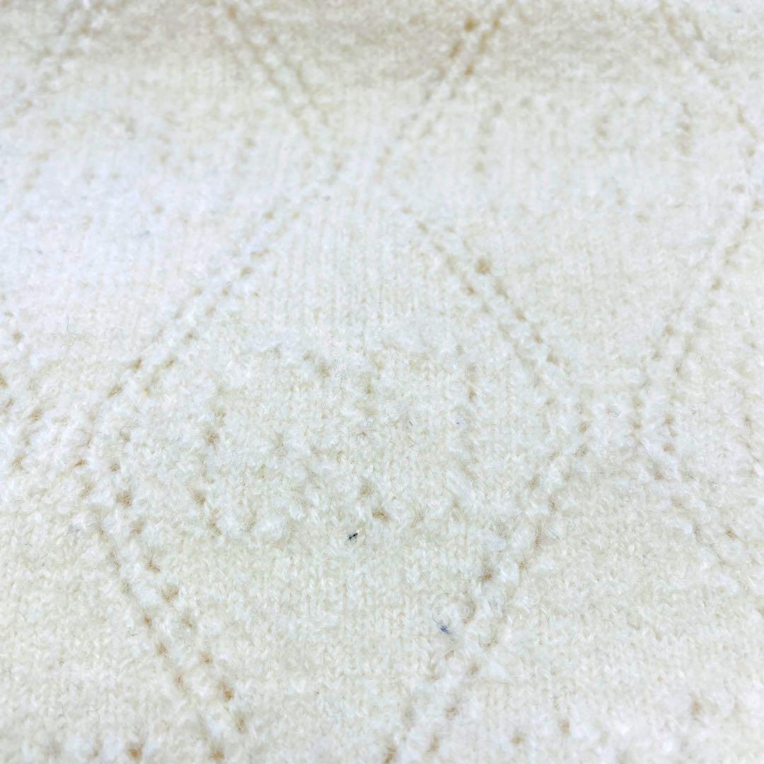 専用꧁美 品꧂ GUCCI グッチ　GG柄ニット アイボリー L 650676