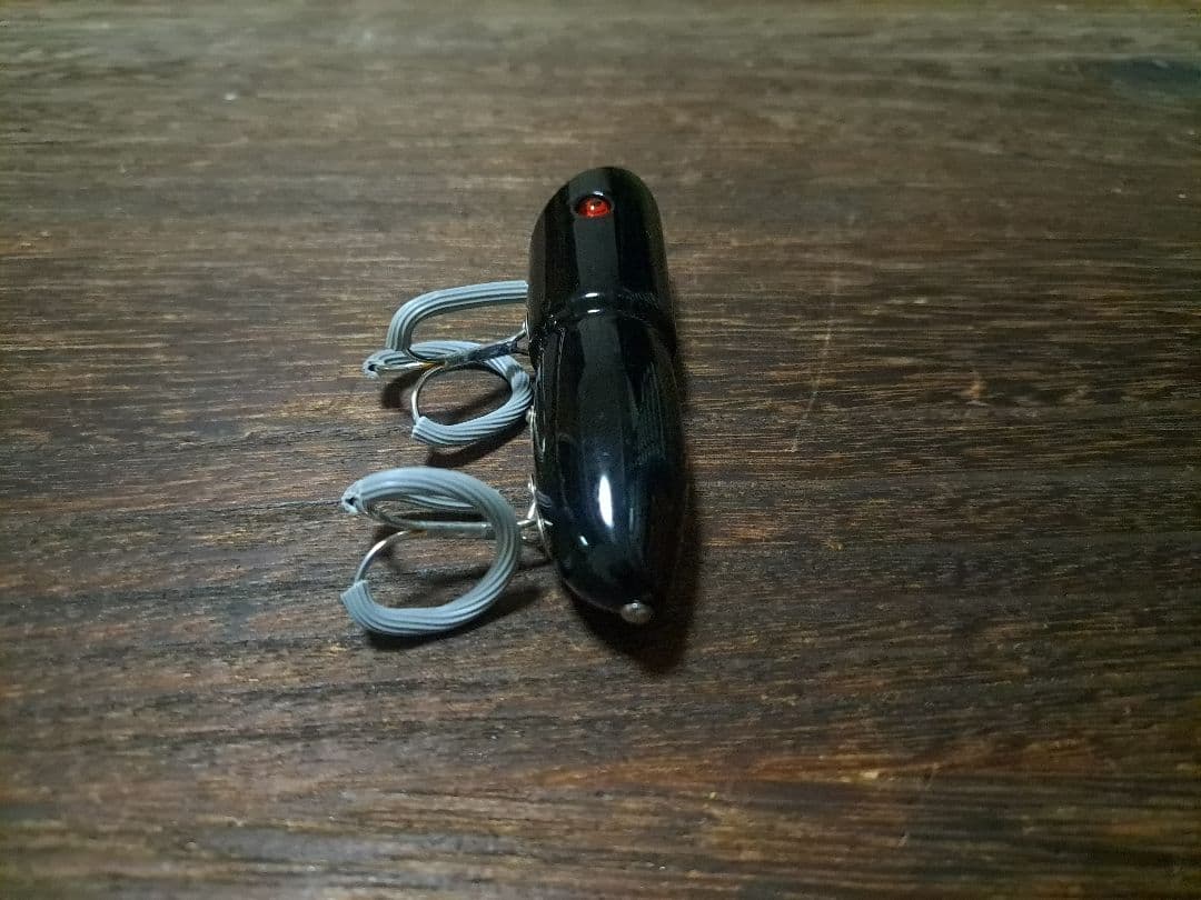 トップウォータージャンキー　オケラ　ブラック　レッドアイ