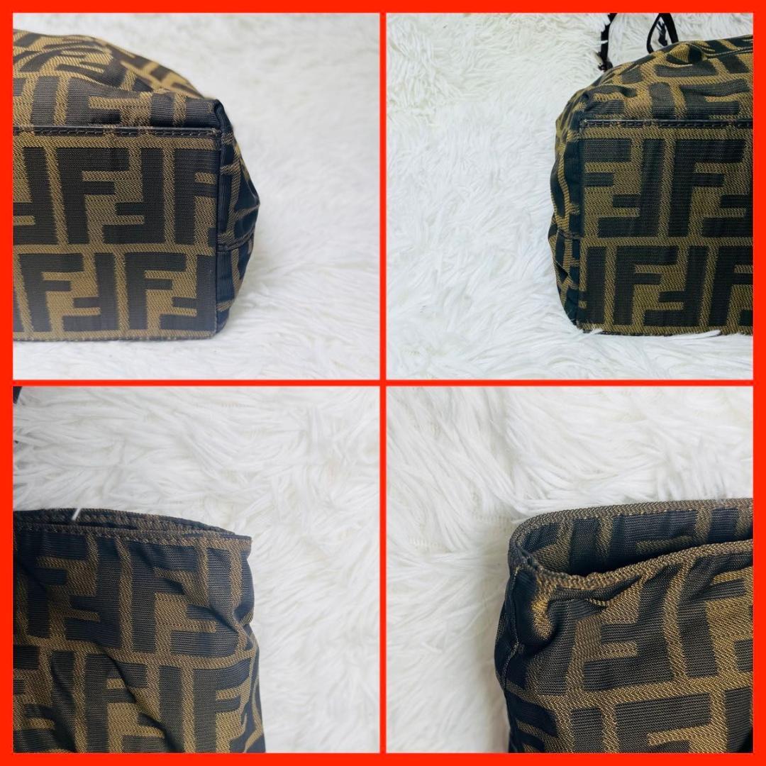 FENDI フェンディ トートバッグ ズッカ柄 オールドフェンディ A4収納可