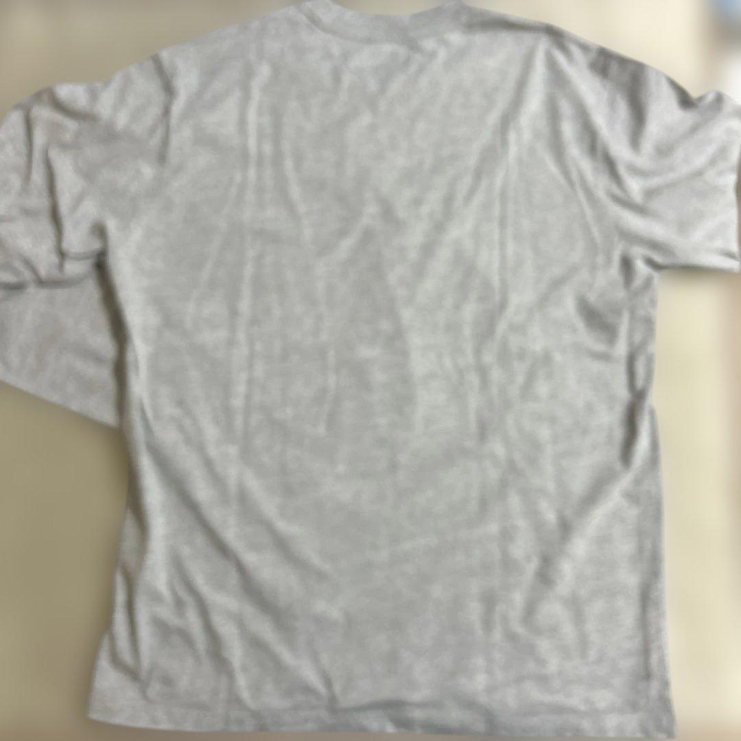 Supreme Small Box Logo L/S Tee グレー L