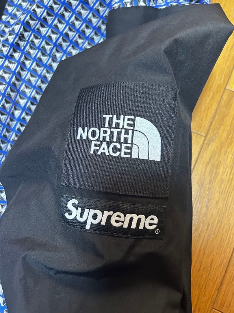 kvibaba着用　supreme×northface スタッズシェルジャケット