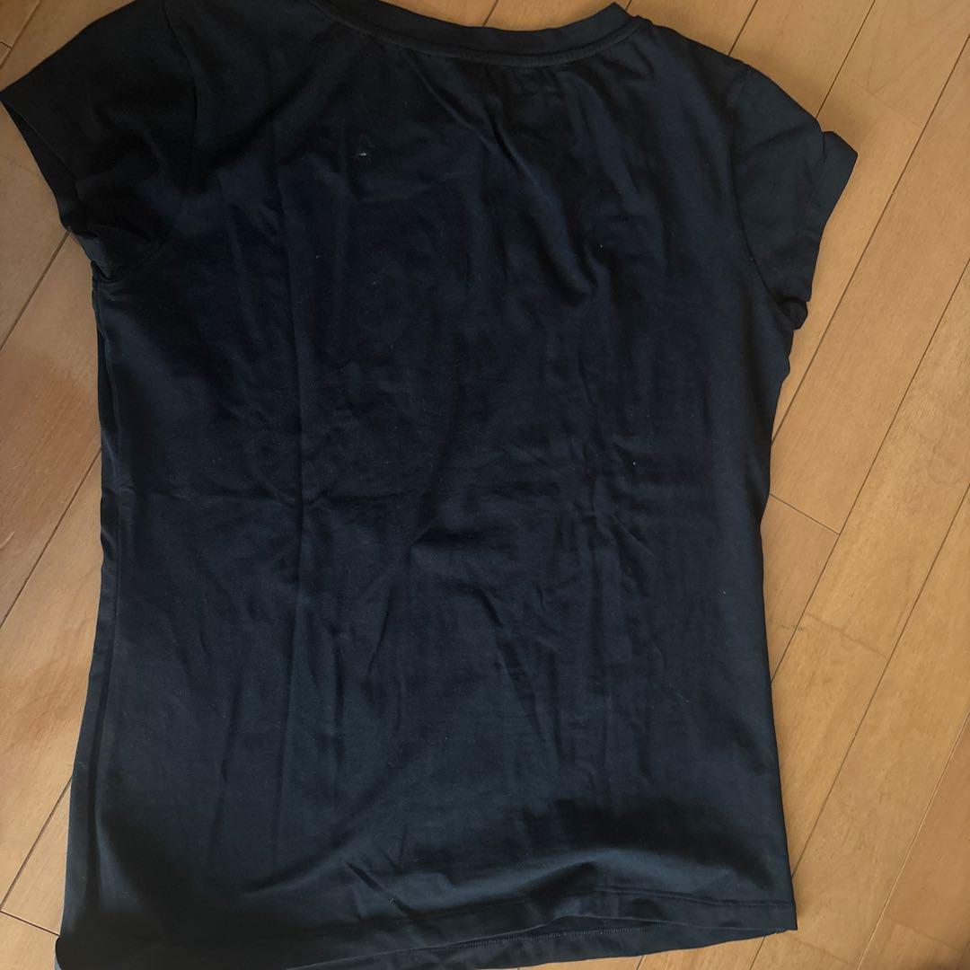 LOEWE ロゴプリント 半袖Tシャツ ブラック 美品