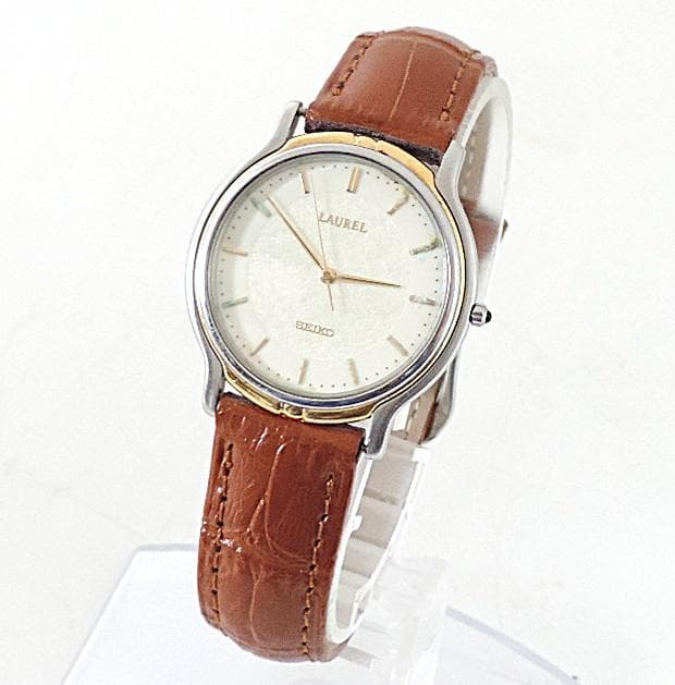 オールドセイコーSEIKO LAUREL18KT9531-6060クォーツ腕時計