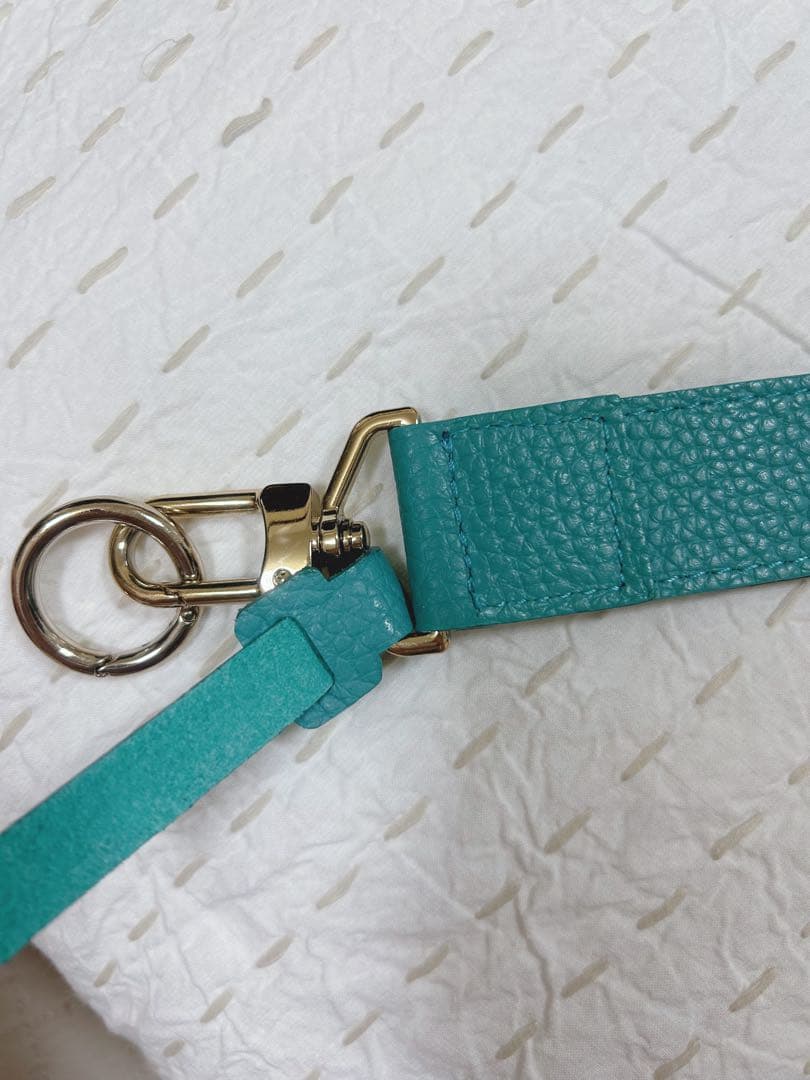 chiiibagキーホルダー blue ブルー、水色