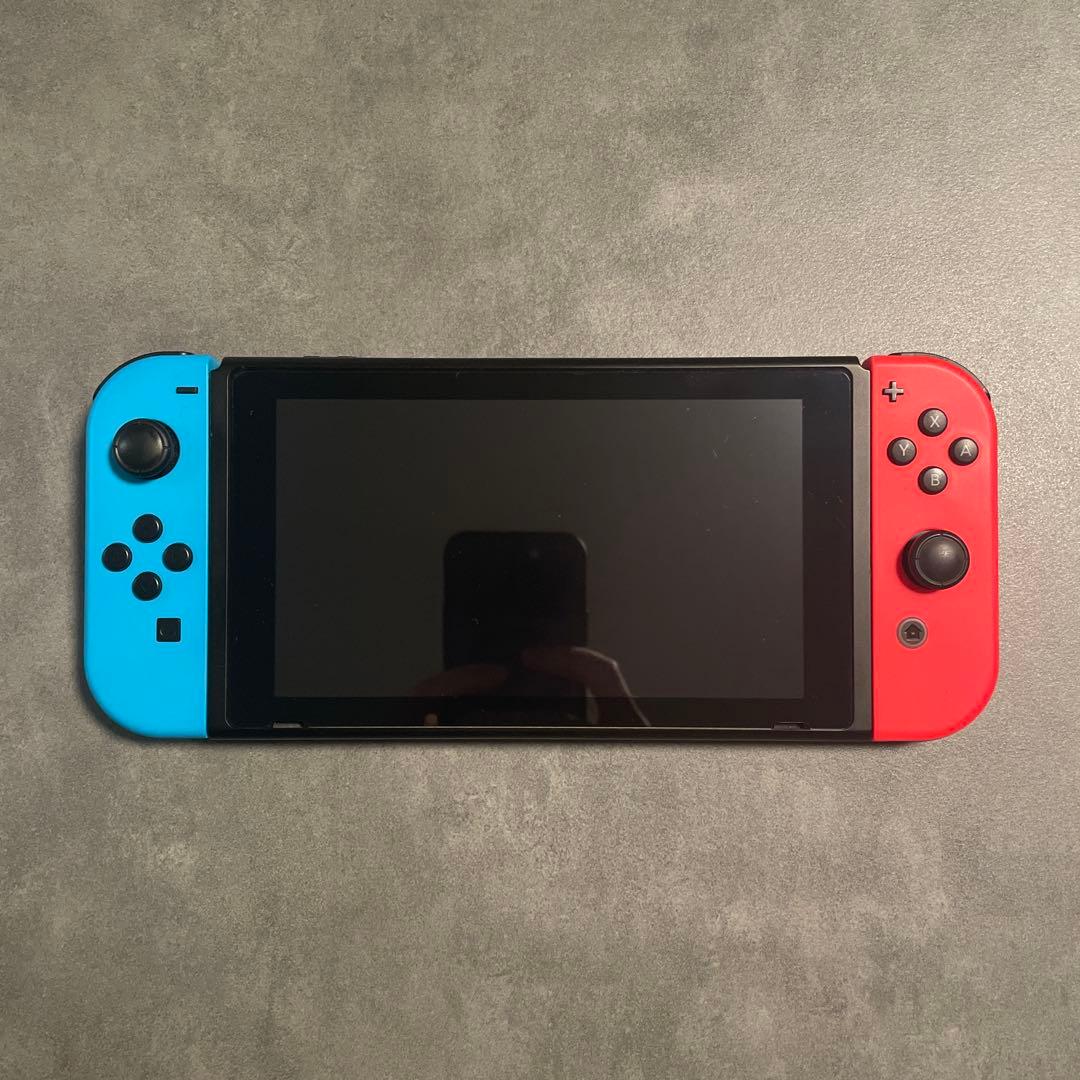 Nintendo Switch 本体 ケース・保護フィルム付き