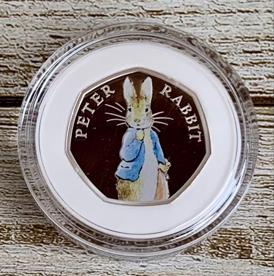 2019年 ピーターラビット プルーフ銀貨 ビアトリクスポター