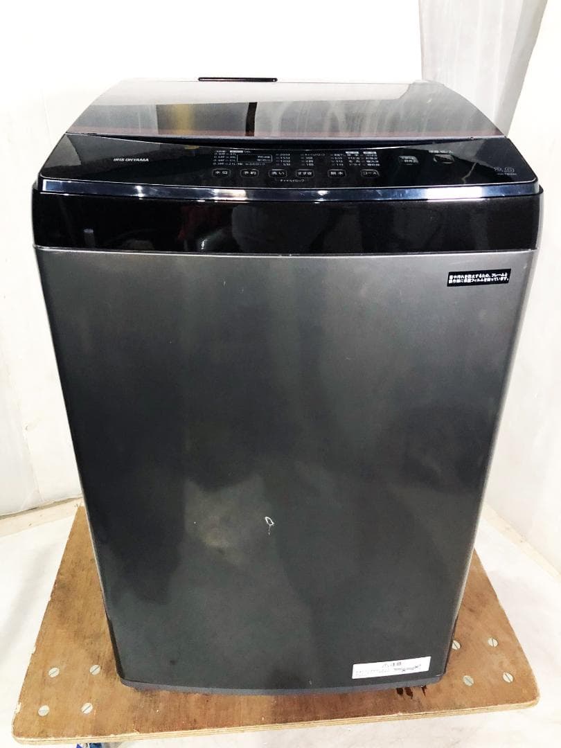 ★ト22年製★アイリス 8kg 洗濯機【IAW-T805BL-B】EOG8
