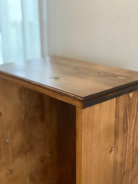 【無垢材】カフェラック　本棚　食器棚