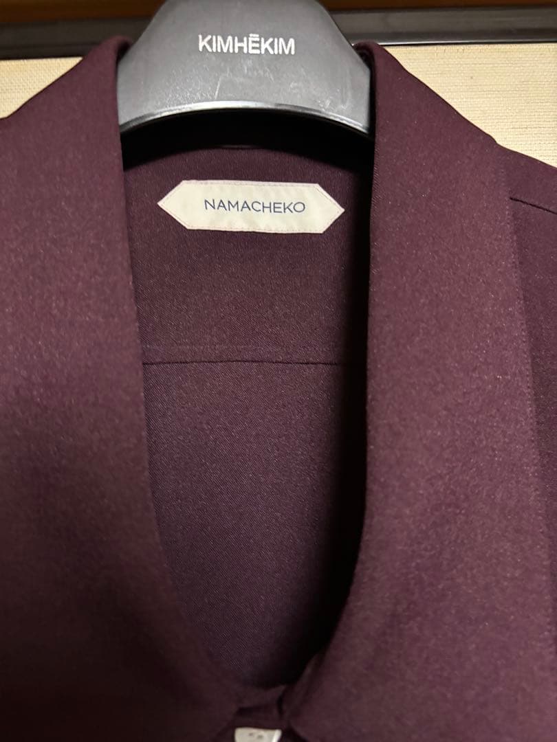 トップス namacheko OMARO OVERSHIRT 22aw