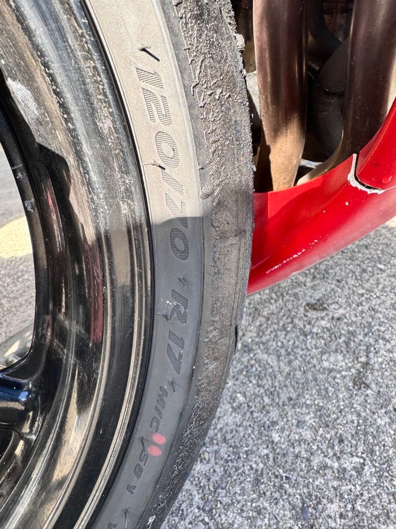 （溝見て‼︎）スーパーコルサ V4 SC1 スパコル　120/70 160/60