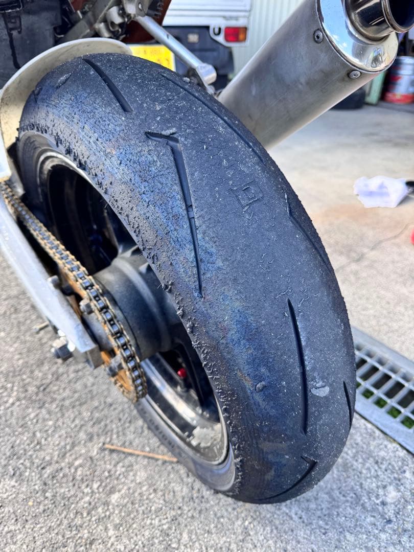 （溝見て‼︎）スーパーコルサ V4 SC1 スパコル　120/70 160/60
