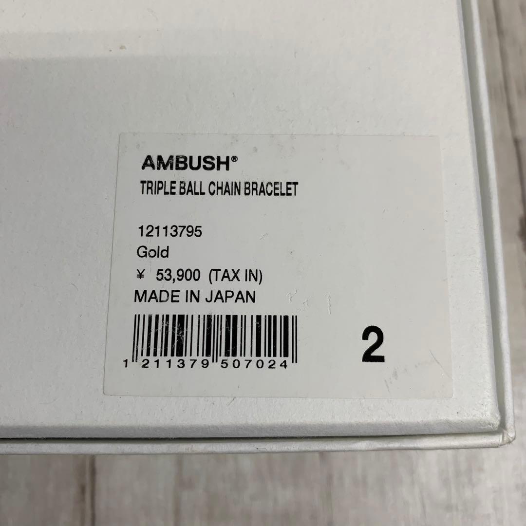 F-409.AMBUSH アンブッシュ ブレスレット