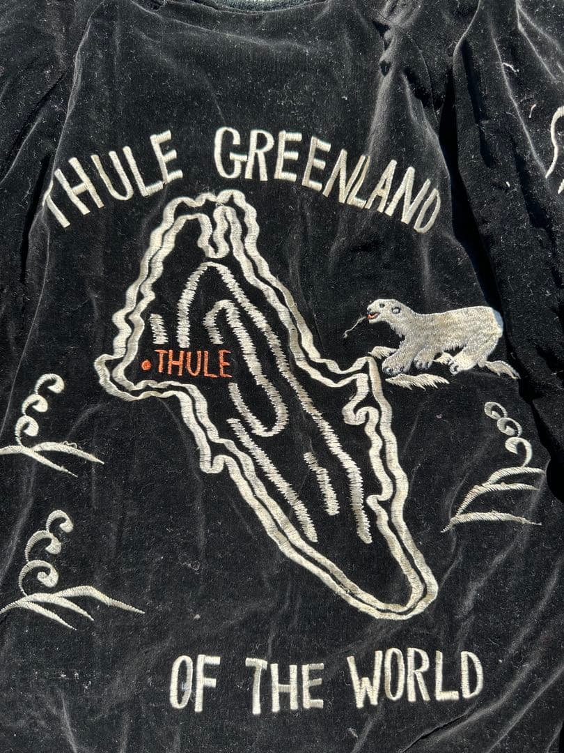ジャケット・アウター 50s souvenir jacket THULE GREENLAND