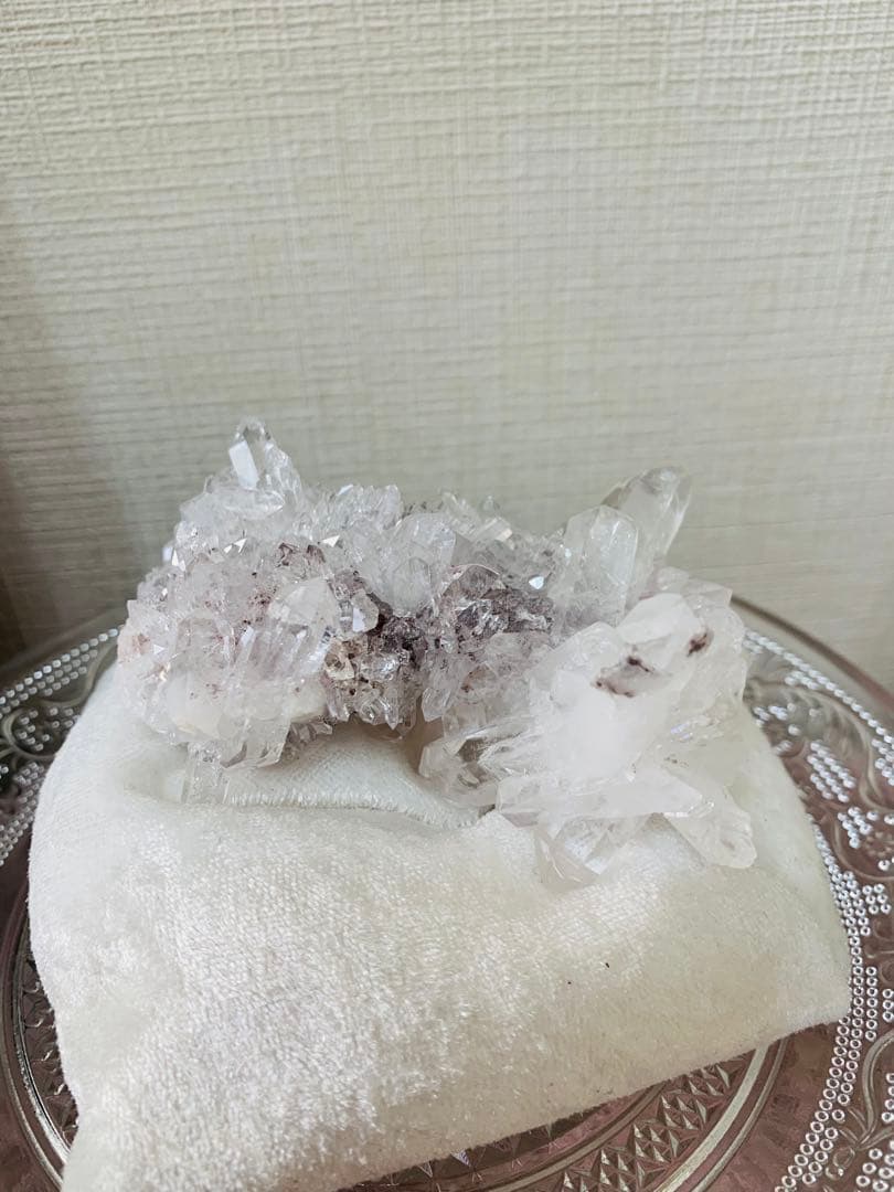 ⭐︎天然石⭐︎超レア⭐︎原石⭐︎全面結晶⭐︎コロンビア産⭐︎ピンクレムリアン⭐︎クラスター⭐︎