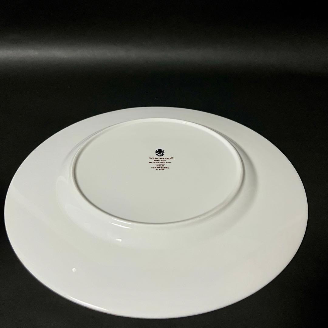 ★新品未使用　希少品★ウェッジウッド★ワイルドストロベリー22.5cm4枚