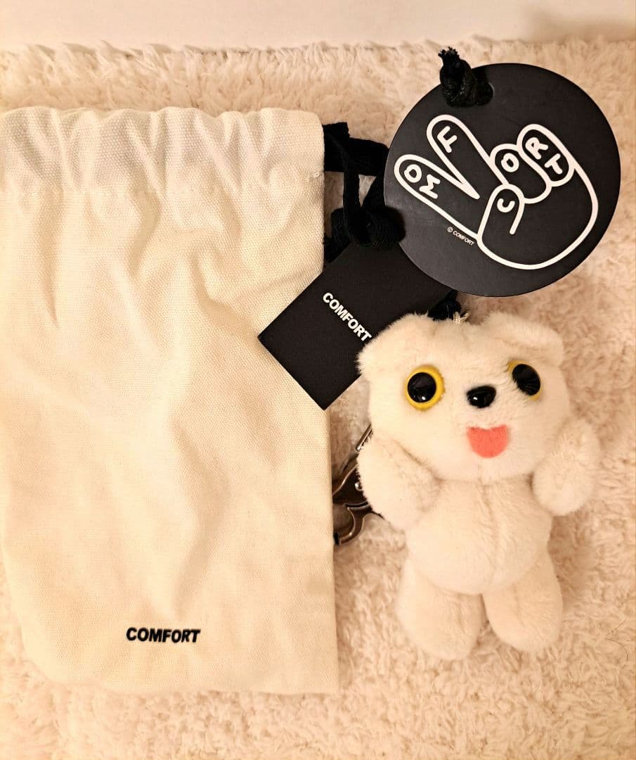 ★新品★COMFORT MUNK KeyRing ぬいぐるみ キーホルダー テテ