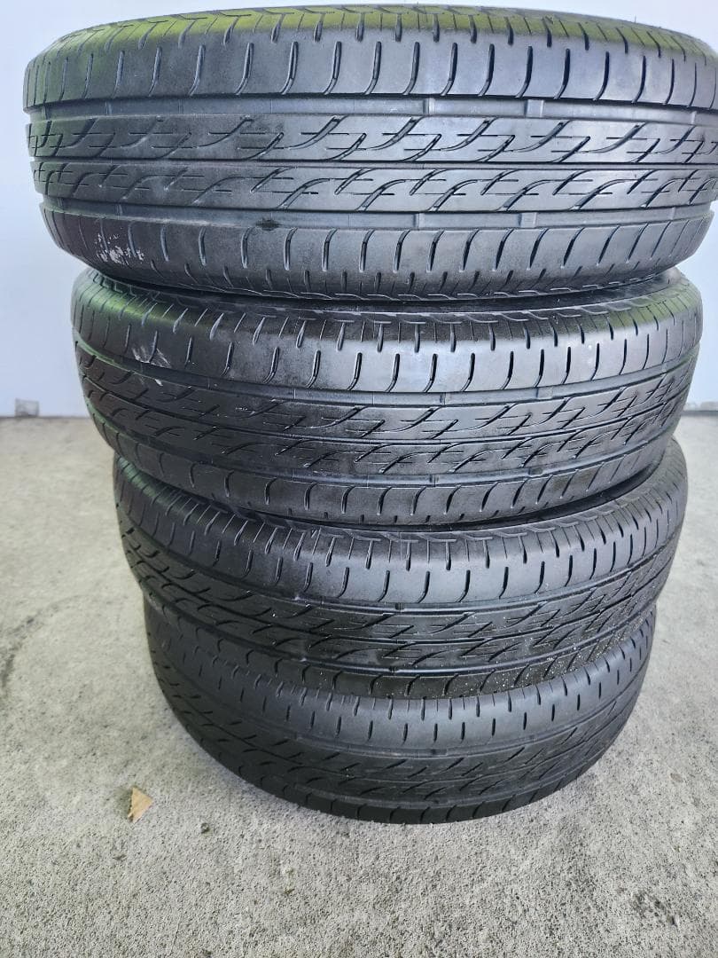 送料込☆2022年製 ブリヂストンタイヤ 155/65R14日本製☆4本