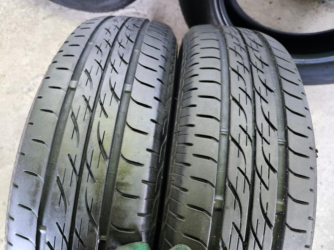 送料込☆2022年製 ブリヂストンタイヤ 155/65R14日本製☆4本