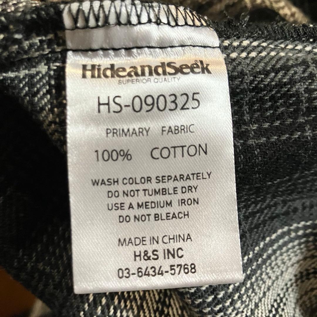 ま*さ様 HIDE AND SEEK ハイドアンドシーク オンブレチェックシャツ