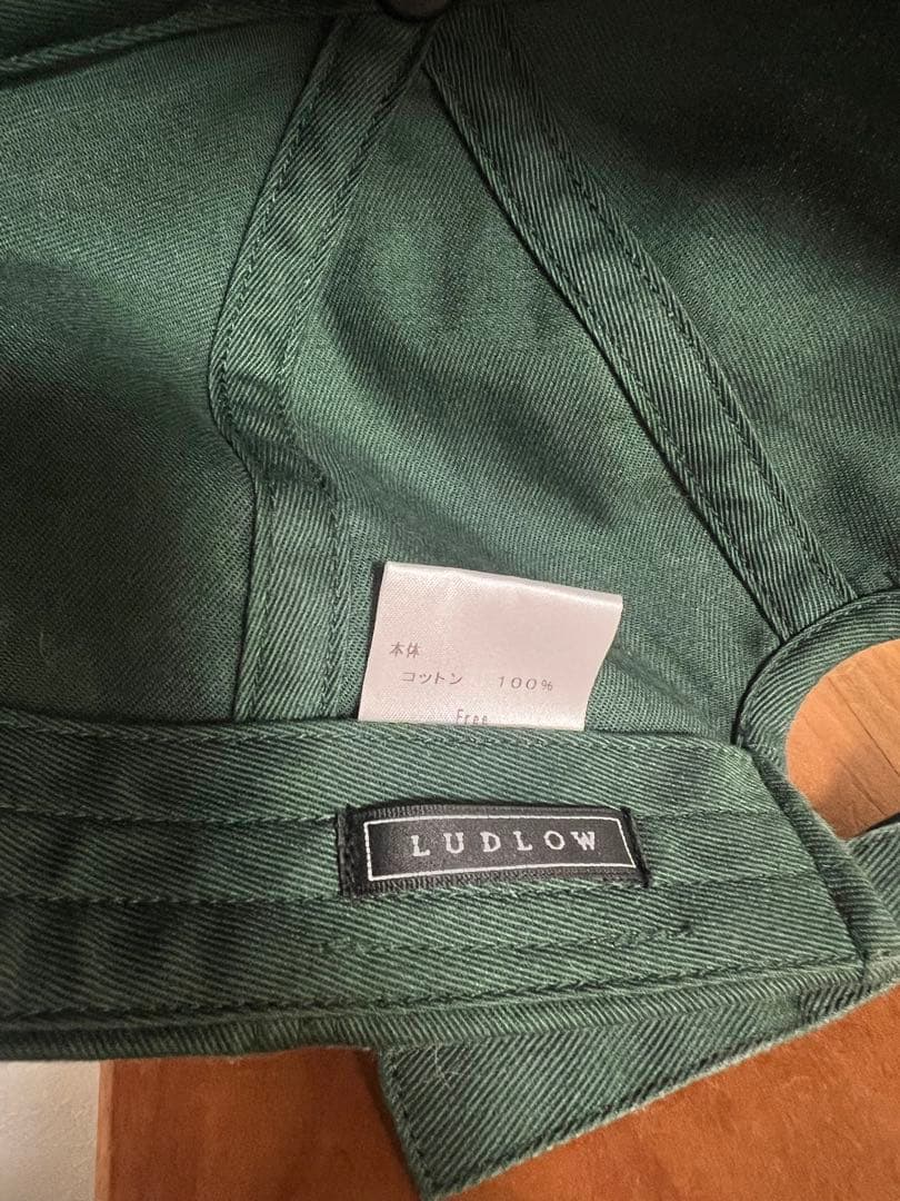 完売　ludlow ラドロー　キャップ　グリーン