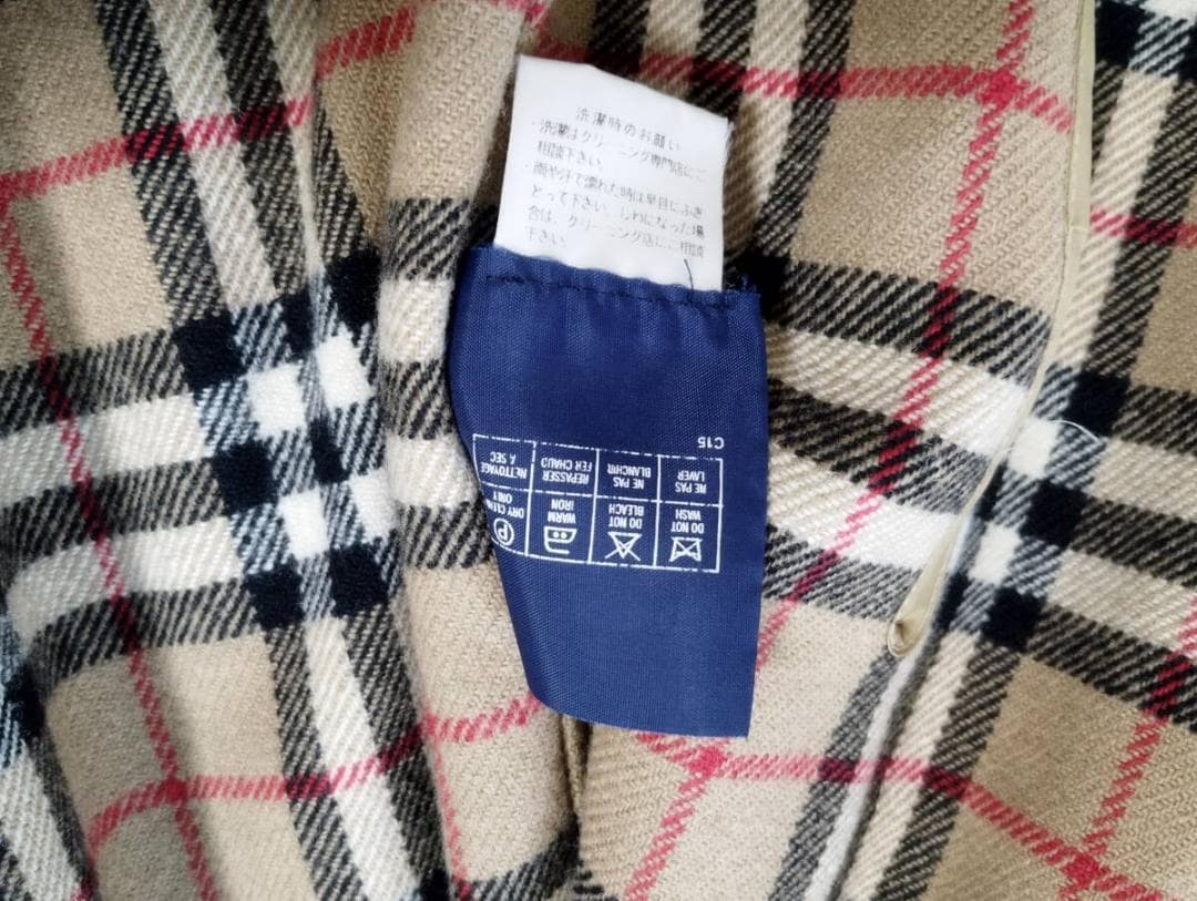 バーバリーBurberry OLD ライニング付き　ステンカラーコート