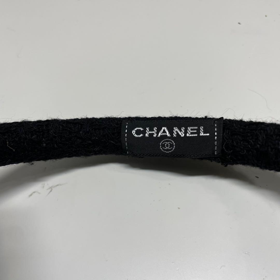 三*゜様 CHANEL ブラックファー耳あて　イヤーマフ