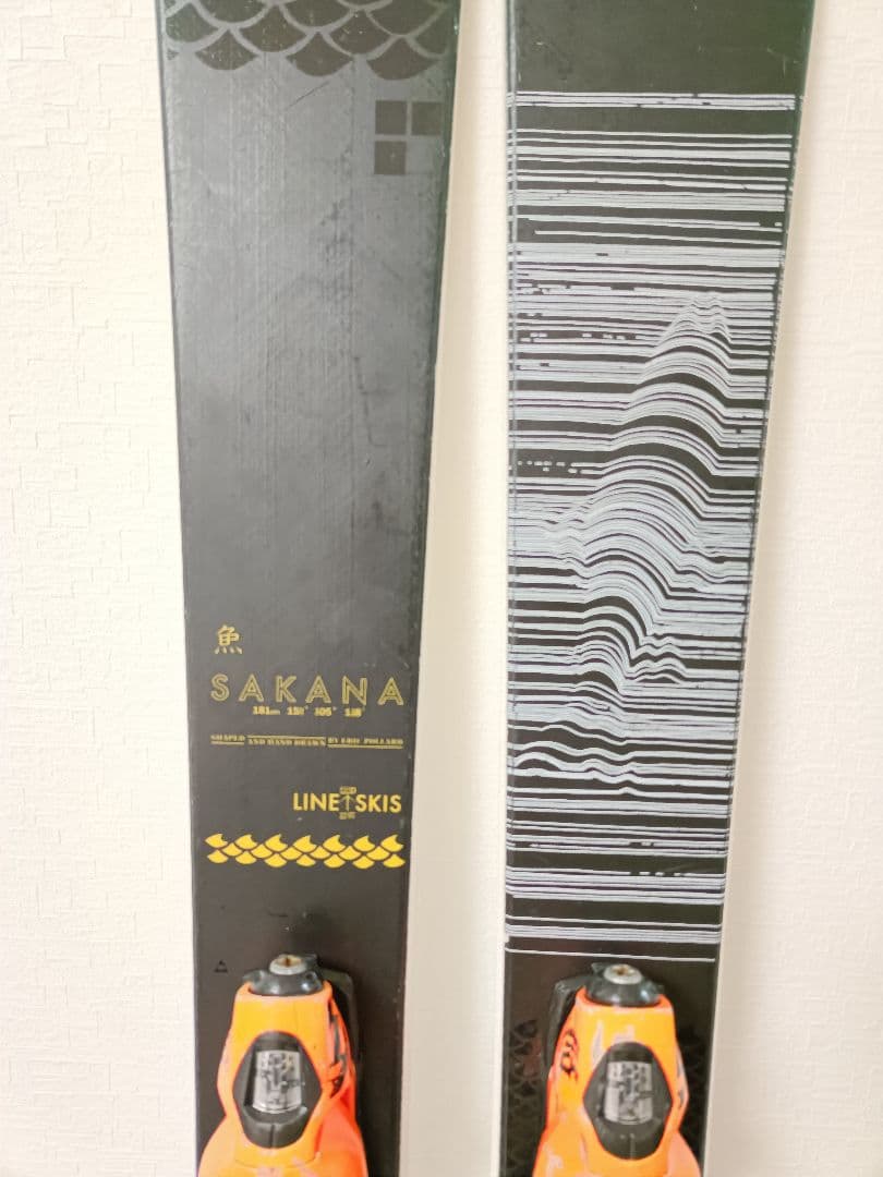 スキー LINE SAKANA 181cm