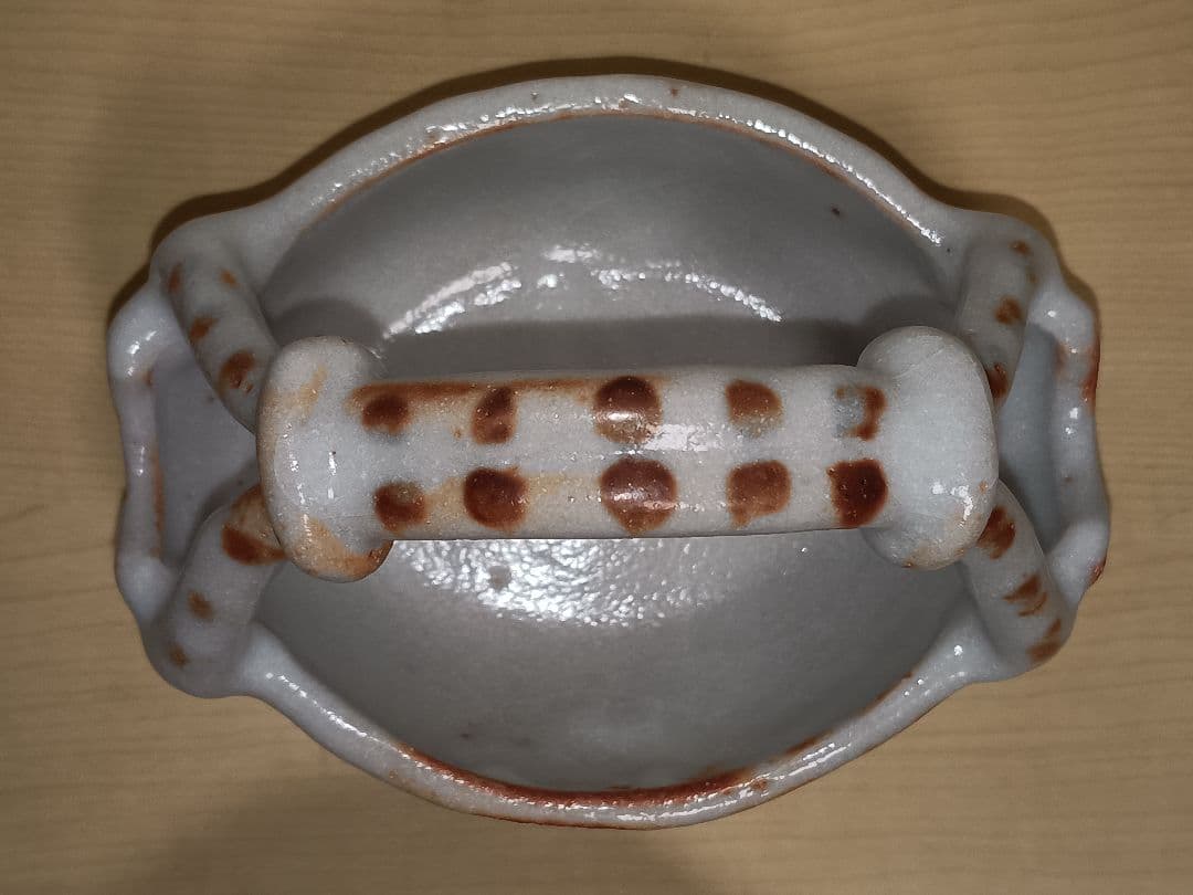 加藤卓男 志野 篭形 向付 新品 5客 セット 箱付き