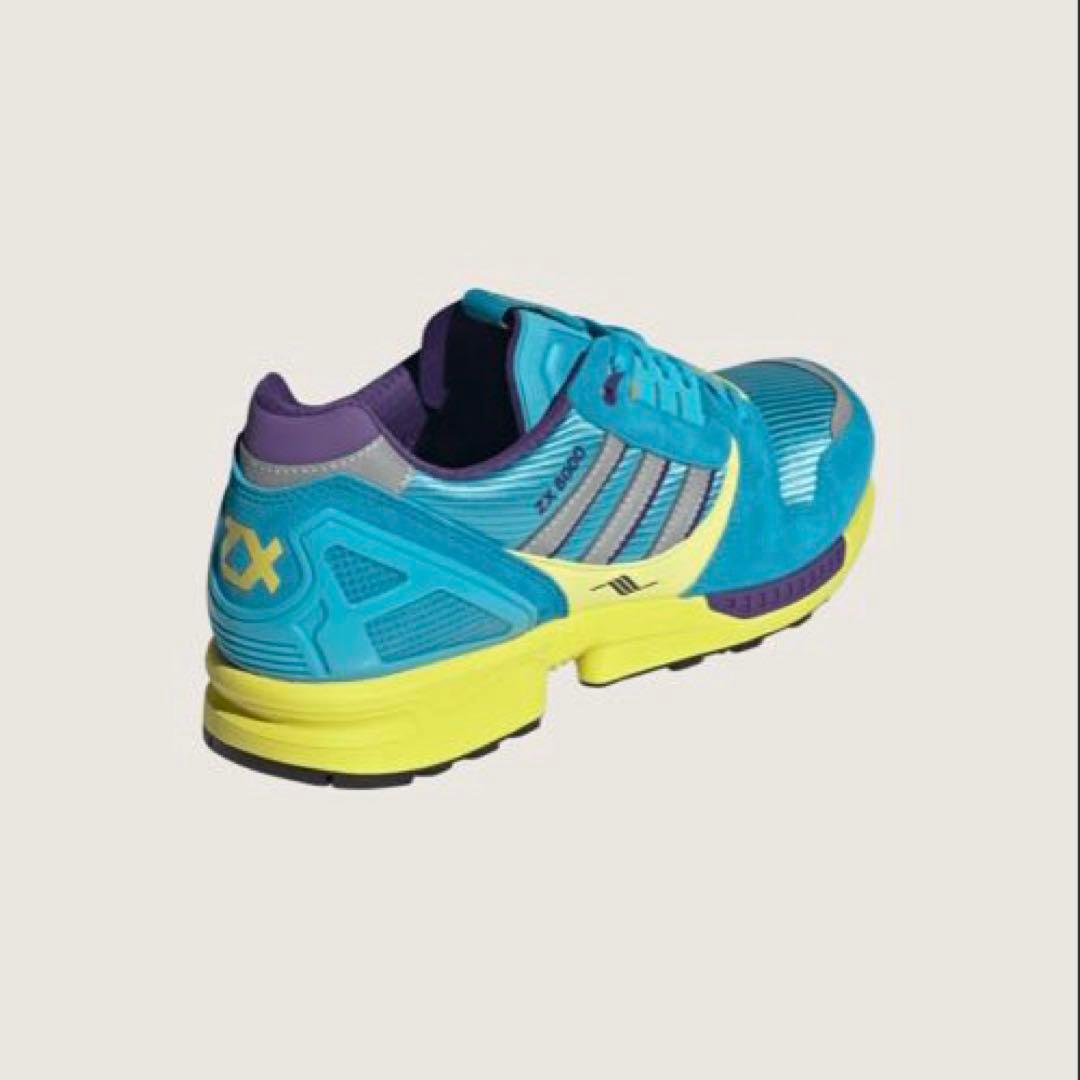 adidas ランニングシューズ ティール/イエロー