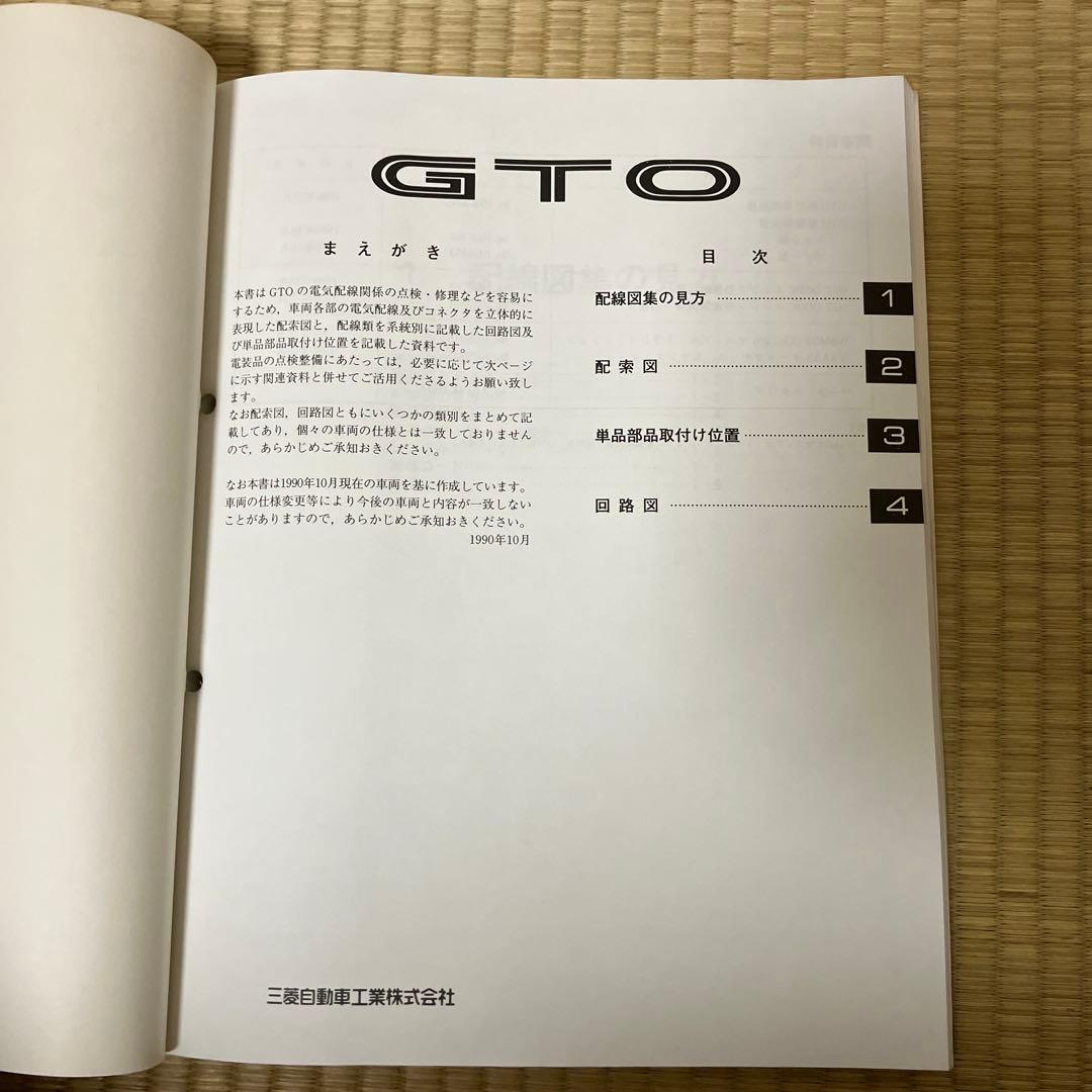 三菱 GTO 電気配線図集 E-Z15A E-Z16A