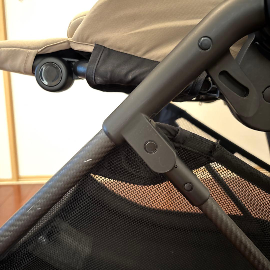 CYBEXサイベックス 2024年製メリオカーボン ソルテベージュ 付属品有