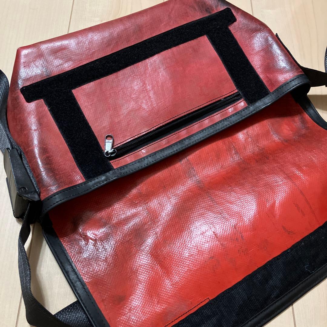【新着】FREITAG メッセンジャーバッグ レッド/ホワイト サーフサイド6