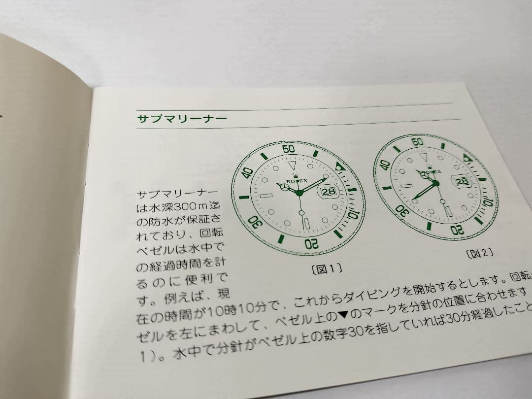 ROLEX SUBMARINER 16610箱と付属品アンカー付きセット