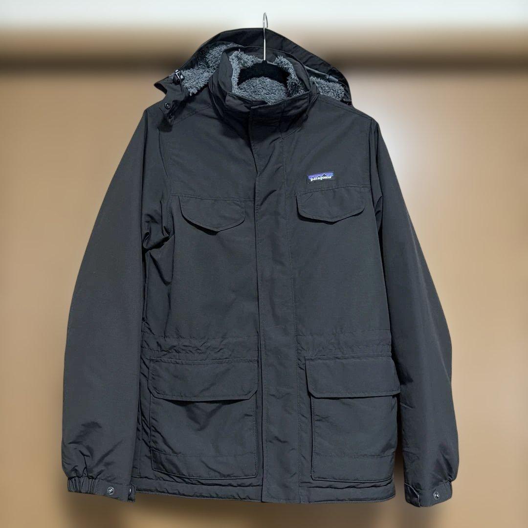 ブラック　メンズXS 試着のみ　Patagonia イスマスパーカー　FA18