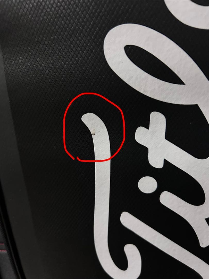 美品✨Titleist ブラック 軽量キャディバッグ