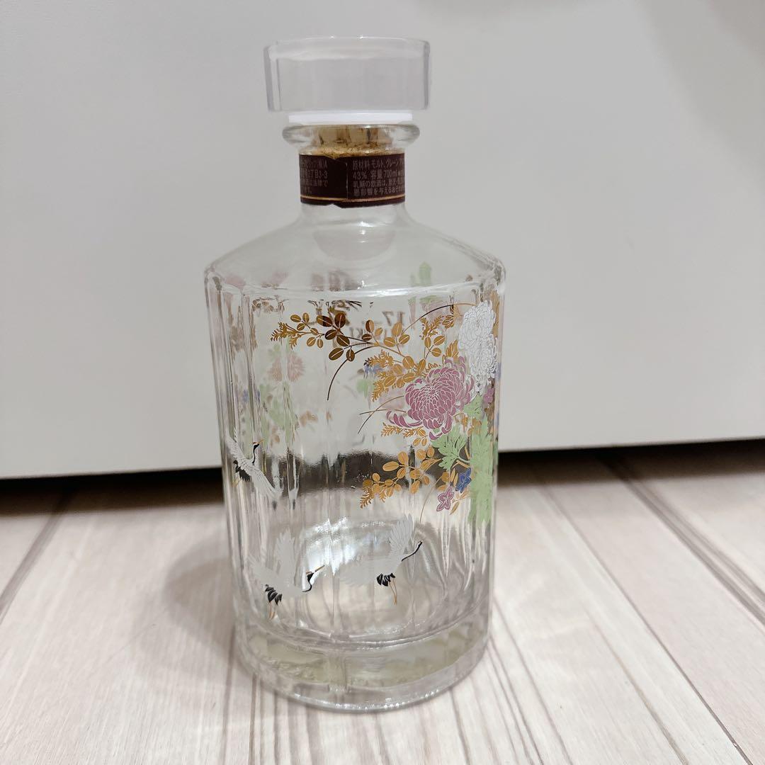 サントリー 響 HIBIKI 17年 意匠ボトル 花鳥風月 白鷺 空瓶